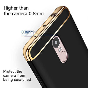 Planet Gates A / Rose gold ZNP Luxury Shockproof Case For Xiaomi Redmi Note 4 4X Hard Back Cover Cases For Redmi Note 4X Redmi Note 4 Phone Case shell