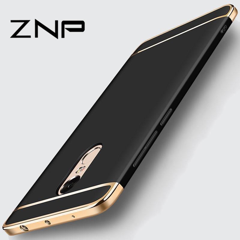 Planet Gates A / Rose gold ZNP Luxury Shockproof Case For Xiaomi Redmi Note 4 4X Hard Back Cover Cases For Redmi Note 4X Redmi Note 4 Phone Case shell