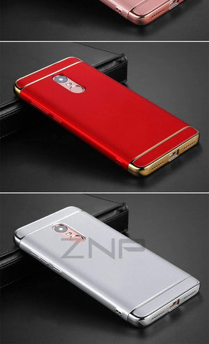 Planet Gates A / Rose gold ZNP Luxury Shockproof Case For Xiaomi Redmi Note 4 4X Hard Back Cover Cases For Redmi Note 4X Redmi Note 4 Phone Case shell