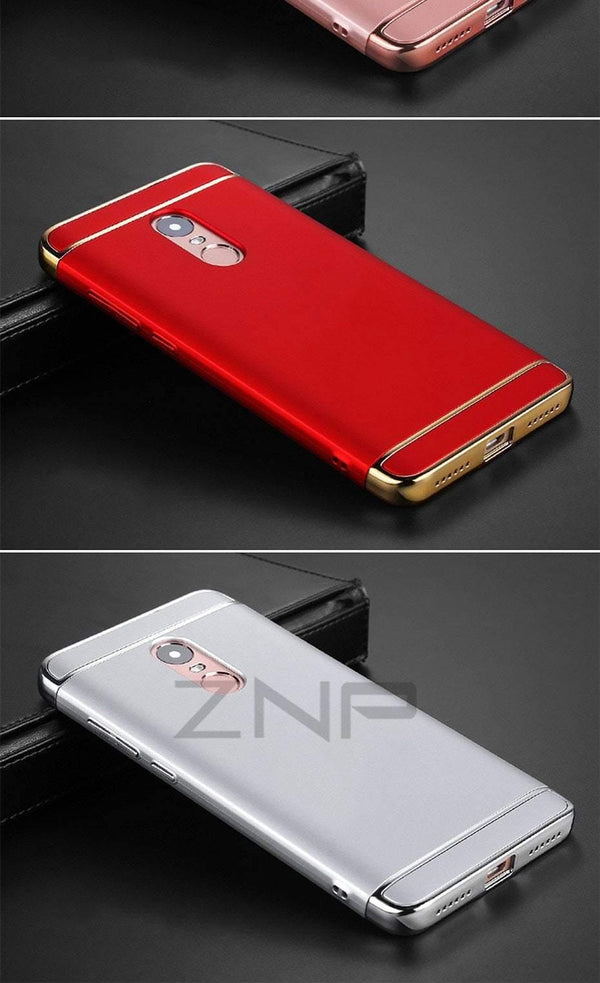 Planet Gates A / Rose gold ZNP Luxury Shockproof Case For Xiaomi Redmi Note 4 4X Hard Back Cover Cases For Redmi Note 4X Redmi Note 4 Phone Case shell