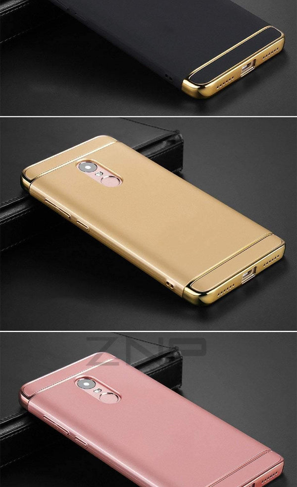 Planet Gates A / Rose gold ZNP Luxury Shockproof Case For Xiaomi Redmi Note 4 4X Hard Back Cover Cases For Redmi Note 4X Redmi Note 4 Phone Case shell