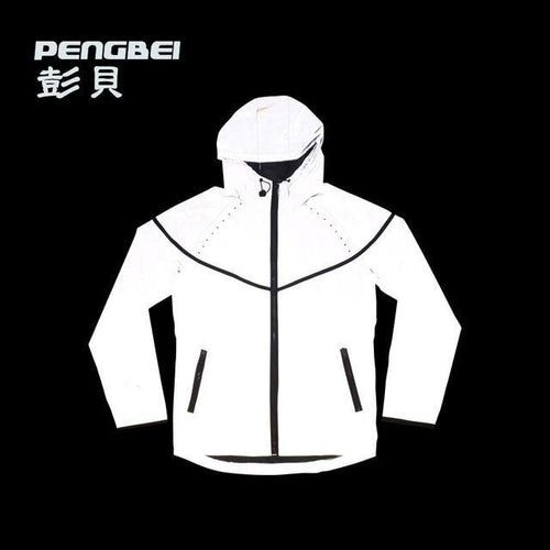 Planet Gates a / S Winter plus size 4xl waterproof 3m reflective jacket men clothes baseball coats windbreaker