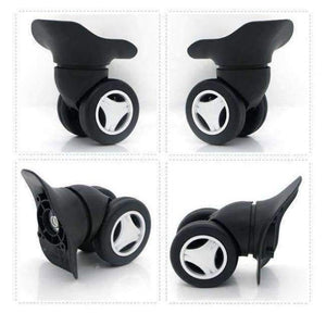 Guguluza Universal Wheel Replacement Luggage Suitcase Bags Repair Parts Wheels Accessories For Travel Trolley Luggage W023 - A Set 4 Pcs