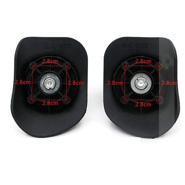 Planet Gates A set 4 pcs GUGULUZA Universal Wheel Replacement Luggage Suitcase Bags Repair Parts Wheels Accessories for Travel Trolley Luggage W023