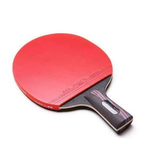 Planet Gates A Short handle Pimples-in carbon bat table tennis racket with rubber pingpong paddle short handle tennis table rackt long handle