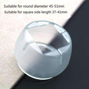 Planet Gates A Silica Gel Dining Table and Chair Foot Pad Non-slip Wear Resistant Protection Pad Furniture Accessories Sofa Feet Case 8pcs/lot