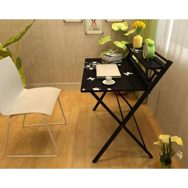 Planet Gates A Simple Style Foldable Desk Free Installation Study Table Household Writing Desk Multifunction Office Computer Table Steady Safe