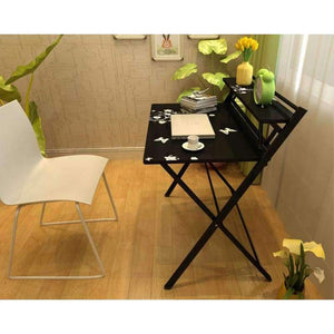 Planet Gates A Simple Style Foldable Desk Free Installation Study Table Household Writing Desk Multifunction Office Computer Table Steady Safe