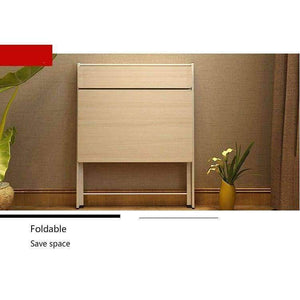 Planet Gates A Simple Style Foldable Desk Free Installation Study Table Household Writing Desk Multifunction Office Computer Table Steady Safe