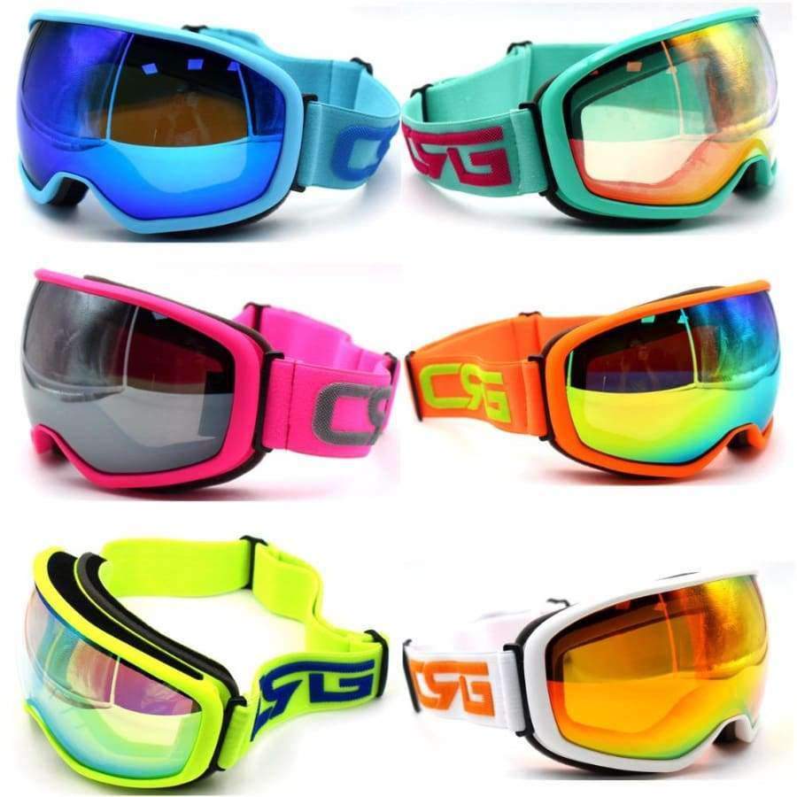 Planet Gates A Ski Goggles Spherical Surface Double Lens UV400 Anti-Fog Big Ski Mask Glasses Skiing Men Women Snow Snowboard Goggles