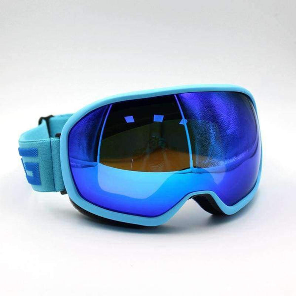 Ski Goggles Spherical Surface Double Lens Uv400 Anti-Fog Big Ski Mask Glasses Skiing Men Women Snow Snowboard Goggles