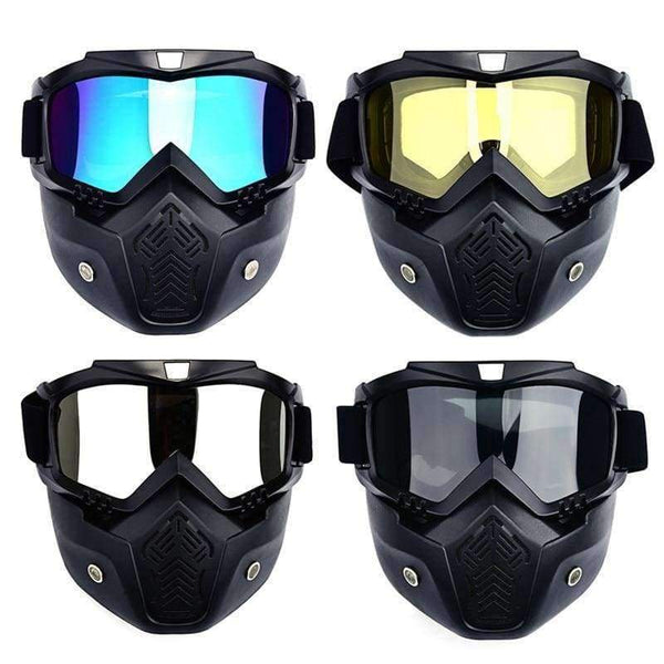 Planet Gates A Ski Snowboard Mask Winter Ski Snowmobile Goggles Windproof Skiing Glasses Motocross Sunglasses with Mouth Filter