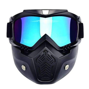 Planet Gates A Ski Snowboard Mask Winter Ski Snowmobile Goggles Windproof Skiing Glasses Motocross Sunglasses with Mouth Filter