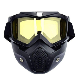 Planet Gates A Ski Snowboard Mask Winter Ski Snowmobile Goggles Windproof Skiing Glasses Motocross Sunglasses with Mouth Filter
