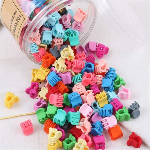 Small Plum Blossom Girl Cute Star Little Plum Hair Claw Lovely Hair Clips Child Cute Hairpin Woman Child Hair Accessories