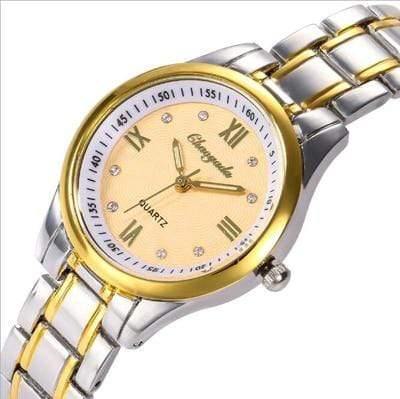 Planet Gates A WOMEN Couples lovers stainless steel diamond business quartz watches ladies luxury gold sliver bracelet watches