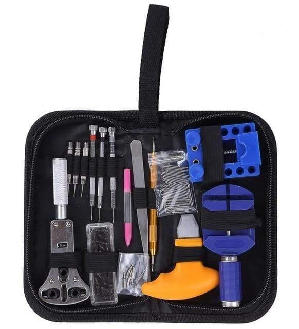 Planet Gates A007 Watch Opener Repair Tool Kit Case Opener Link Watch Pin Remover Set Spring Bar back Opener watchmaker Tools Genuine