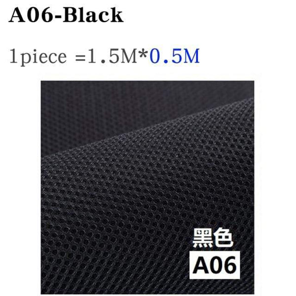 Planet Gates A06-Black HIFIDIY LIVE Speaker Grill Cloth Stereo Fabric Gille Mesh Cloth Speaker Protective Accessories White Brown Silver Black 1.5*0.5