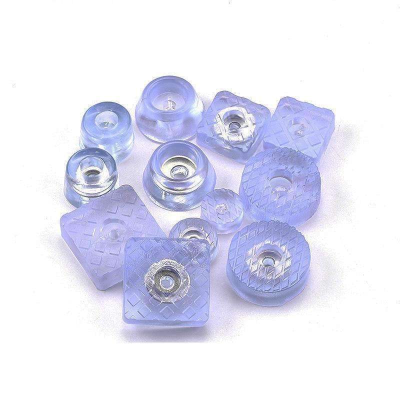 Planet Gates A1  12pcs per lot Furniture Non-slip Wear Resistant Foot Pad Table/chair/sofa Rubber Mat with Gasket Noise Reduction Pad Furniture Accessories