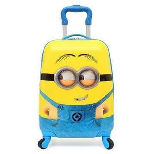 Planet Gates A1 / 16" Cartoon Kids Travel Trolley Bags Suitcase For Kids Children Luggage Suitcase Rolling Case Travel Bag On Wheels