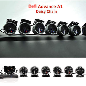 Planet Gates A1 Defi Link System Daisy Chain Auto Gauge ZD+6 gauges Volt Water Temp Oil Temp Oil Press Tachometer RPM Turbo