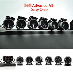 Planet Gates A1 Defi Link System Daisy Chain Auto Gauge ZD+6 gauges Volt Water Temp Oil Temp Oil Press Tachometer RPM Turbo