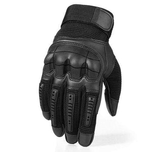 Planet Gates A16-Black / S / China Military Tactical Gloves PU Leather Full Finger Glove Airsoft Paintball Bicycle Hunting Hiking Cycling Men Mittens Fingerless