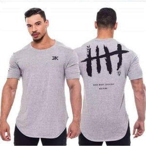 Planet Gates A16 / M Sports clothing Gyms Tight t-shirt mens fitness t-shirt homme Running Gyms t shirt men fitness crossfit Summer tops