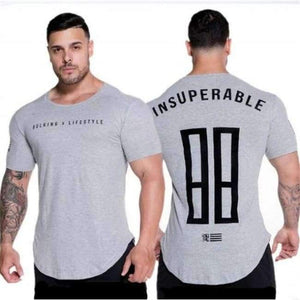 Planet Gates A18 / M Sports clothing Gyms Tight t-shirt mens fitness t-shirt homme Running Gyms t shirt men fitness crossfit Summer tops