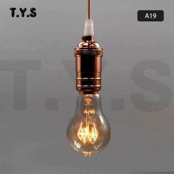 Planet Gates A19 / 220V Ampule Vintage Edison žárovka E27 40W 220V ST64 G95 Retro skleněná žárovka Dekorační lampa Žárovky s vláknem pro domácí dekoraci