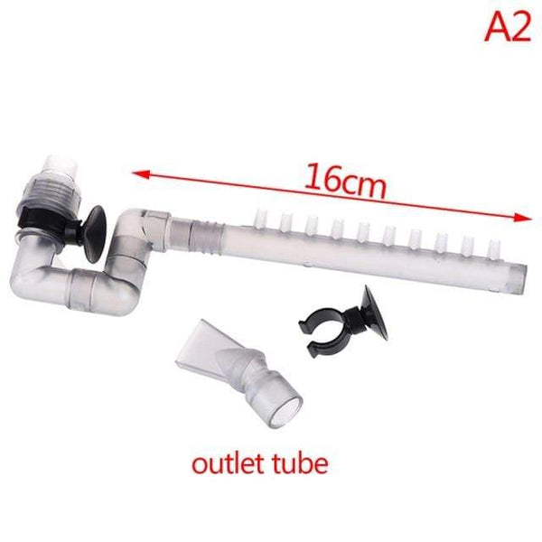 Planet Gates A2 / free size Outlet Accessories HW-602B/HW-603B Water Inflow Outflow Tube Pipe Fish Tank Aquarium Filter External Canister Parts Inlet