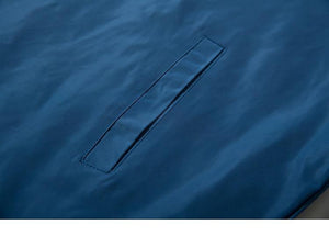 Planet Gates A27A11 Blue / L Windbreaker Men Japan  Multi Pockets Jacket Coat Retro Vintage Casual Track Jacket Streetwear