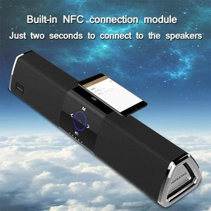 Planet Gates A3 20W Wireless Bluetooth Column Dual Speaker Subwoofer Home Theater Loudspeaker 3D Stereo Super Bass Speakers For Phone TV PC