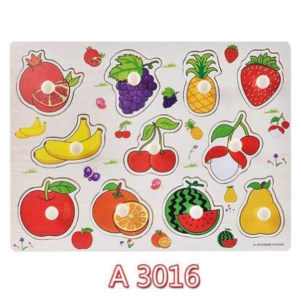 Planet Gates A3016 30cm Kid Early educational toys baby hand grasp wooden puzzle toy alphabet and digit learning education child wood jigsaw toy