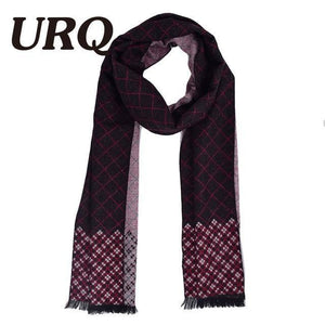 Planet Gates A3A18909 bordeaux Man Checked Winter Scarves Fashion style Long Cashmere scarf soft warm Wraps Casual style