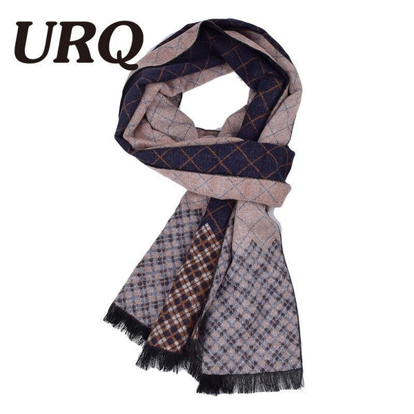 Planet Gates A3A18909 bordeaux Man Checked Winter Scarves Fashion style Long Cashmere scarf soft warm Wraps Casual style