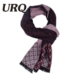 Planet Gates A3A18909 bordeaux Man Checked Winter Scarves Fashion style Long Cashmere scarf soft warm Wraps Casual style