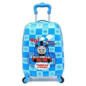 Planet Gates A4 / 16" Cartoon Kids Travel Trolley Bags Suitcase For Kids Children Luggage Suitcase Rolling Case Travel Bag On Wheels
