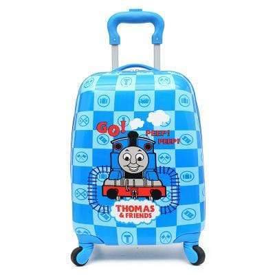 Planet Gates A4 / 16" Cartoon Kids Travel Trolley Bags Suitcase For Kids Children Luggage Suitcase Rolling Case Travel Bag On Wheels