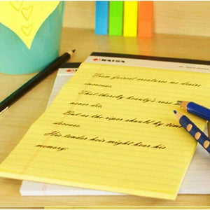 Planet Gates A4 Memo Pad Notepad USA style Legal pad 50 sheets* 2PCS Notebook paper Legal pad Office School Supplies Notebooks Writing Pads