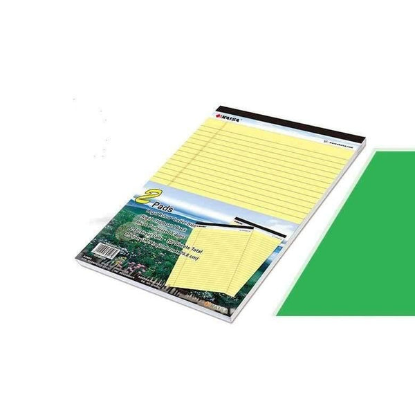 Planet Gates A4 Memo Pad Notepad USA style Legal pad 50 sheets* 2PCS Notebook paper Legal pad Office School Supplies Notebooks Writing Pads