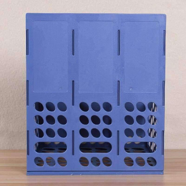 Planet Gates A4 Office Data Rack Desktop Document Bar Triple File Basket office Supplies School Stationery Enterprise Desktop Storage