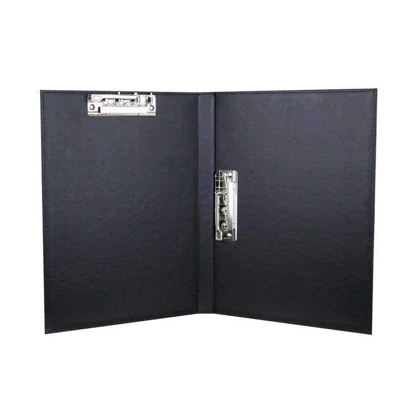 Planet Gates A4 Office School Supplies Notebooks Writing Pads Clipboard PU Leather Business Financial School Plastic with 2 A4 Paper Clips
