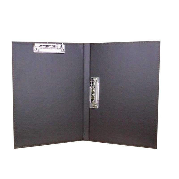 Planet Gates A4 Office School Supplies Notebooks Writing Pads Clipboard PU Leather Business Financial School Plastic with 2 A4 Paper Clips