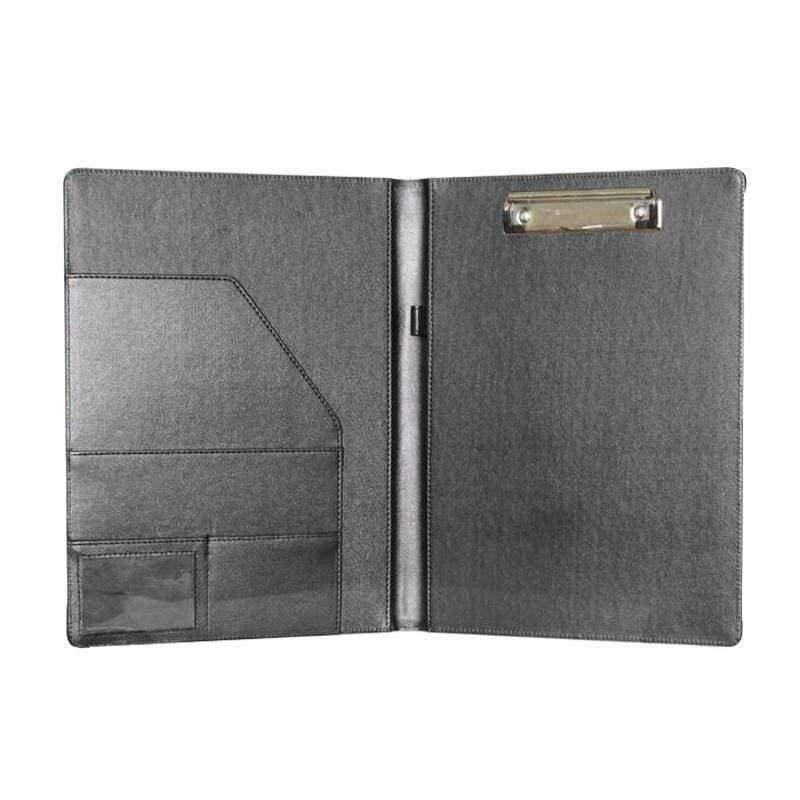Planet Gates A4 Office School Supplies Notebooks Writing Pads Clipboard PU Leather Business Financial School Plastic With Name Card Holder