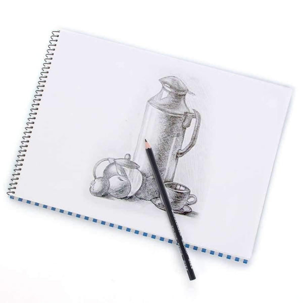 Planet Gates A4 Spiral Coil Bound Art Sketch Book Artist Drawing Pad  White Paper 30 Sheets Notebooks & Writing Pads Notebook