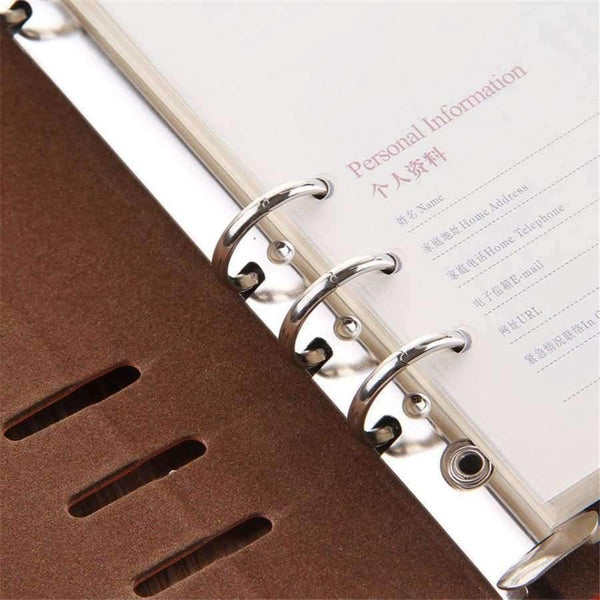 Planet Gates A5 Dokibook Spiral Notebook Leather Cover Organizer Writing Pads LOGO Customized Notebooks And Agenda Planner Journal Book