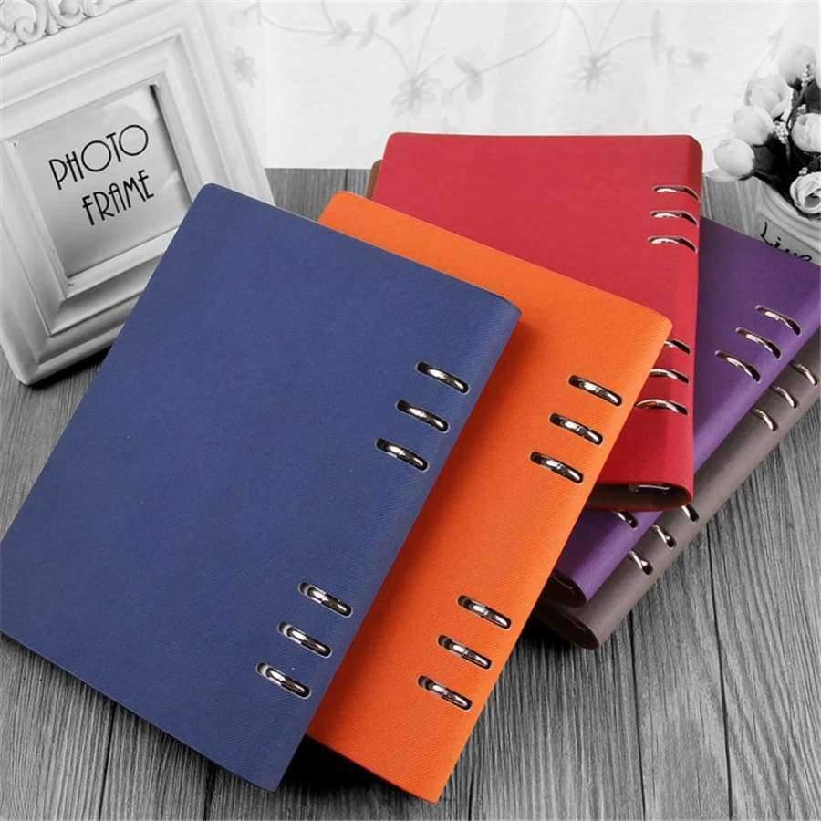 Planet Gates A5 Dokibook Spiral Notebook Leather Cover Organizer Writing Pads LOGO Customized Notebooks And Agenda Planner Journal Book
