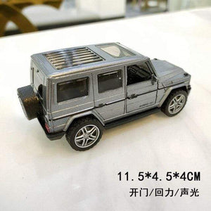 Planet Gates A6-1-Gray Alloy Pull Back Car 1:39 Simulation Sports Car Door Open Sound and Light Car Model