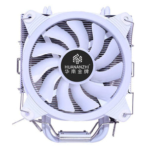 Planet Gates A600 4 Copper Heat Pipe LED CPU Cooler Cooling Fan Radiator Quiet Dual Fan Cooler Heatsink
